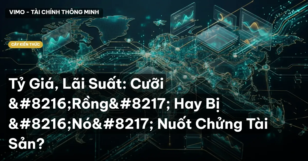 Tỷ Giá, Lãi Suất: Cưỡi ‘Rồng’ Hay Bị ‘Nó’ Nuốt Chửng Tài Sản?