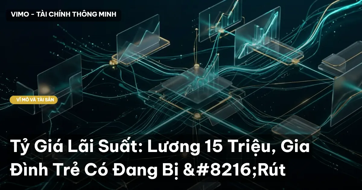 Tỷ Giá Lãi Suất: Lương 15 Triệu, Gia Đình Trẻ Có Đang Bị 'Rút