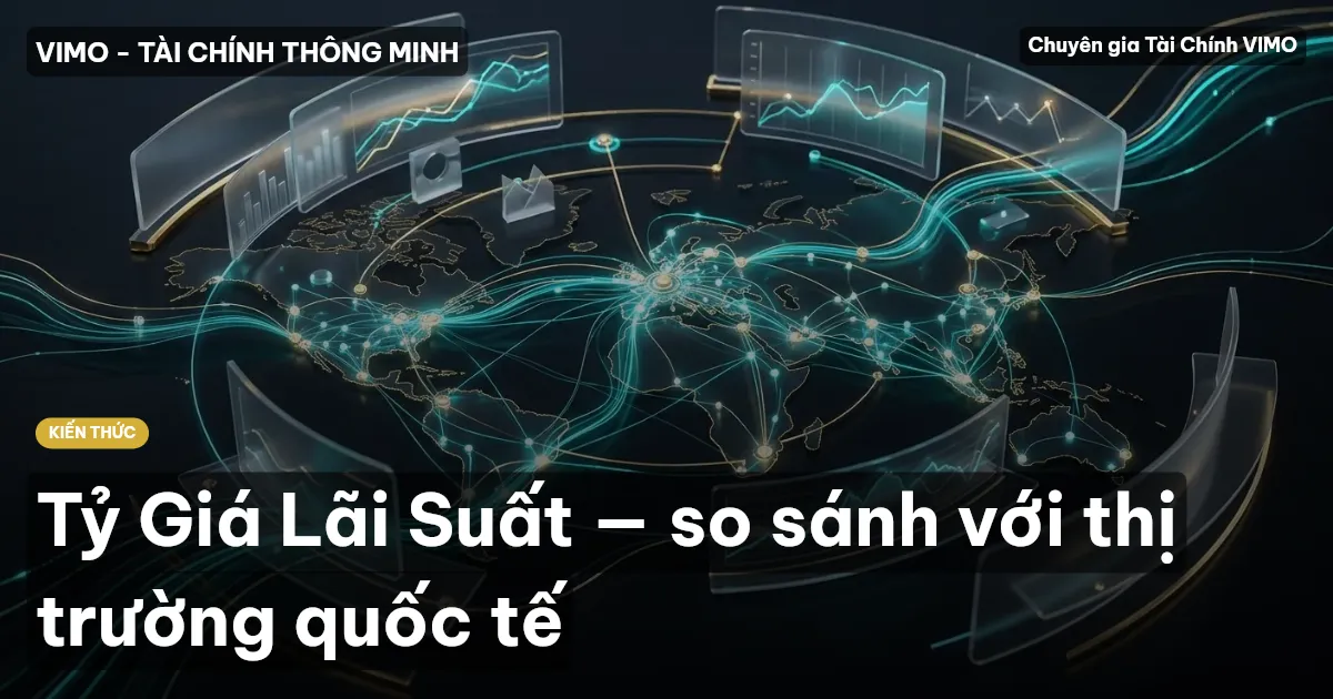 Tỷ Giá Lãi Suất — so sánh với thị trường quốc tế