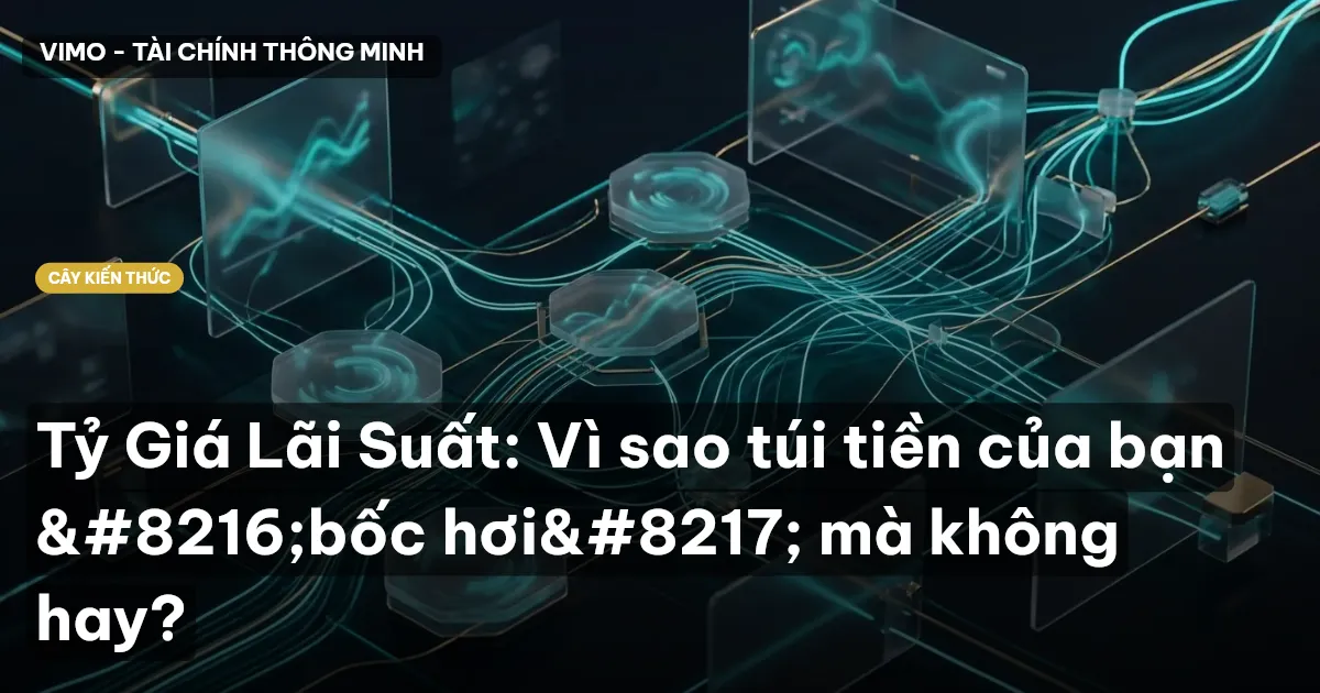 Tỷ Giá Lãi Suất: Vì sao túi tiền của bạn ‘bốc hơi’ mà không hay?