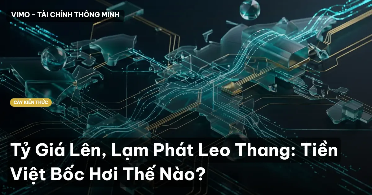 Tỷ Giá Lên, Lạm Phát Leo Thang: Tiền Việt Bốc Hơi Thế Nào?