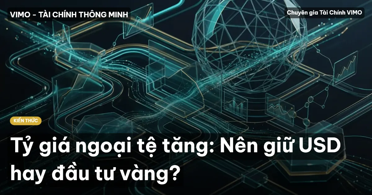 Tỷ giá ngoại tệ tăng: Nên giữ USD hay đầu tư vàng?