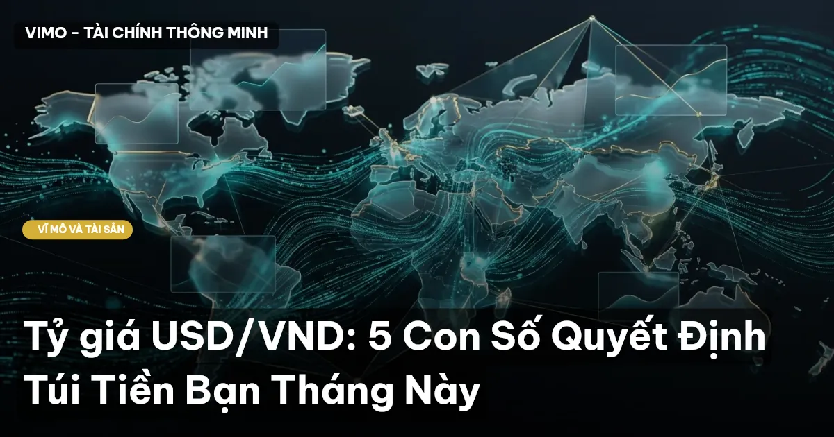 Tỷ giá USD/VND: 5 Con Số Quyết Định Túi Tiền Bạn Tháng Này
