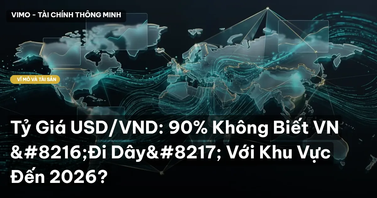 Tỷ Giá USD/VND: 90% Không Biết VN 'Đi Dây' Với Khu Vực Đến 2026?