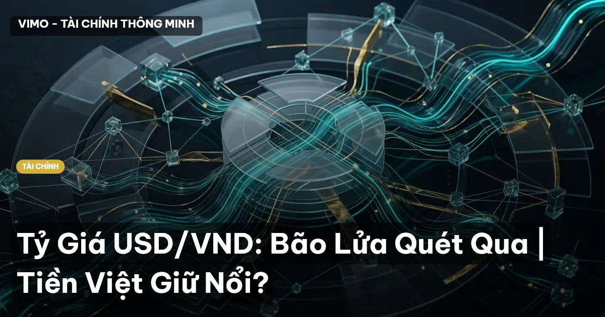 Tỷ Giá USD/VND: Bão Lửa Quét Qua | Tiền Việt Giữ Nổi?