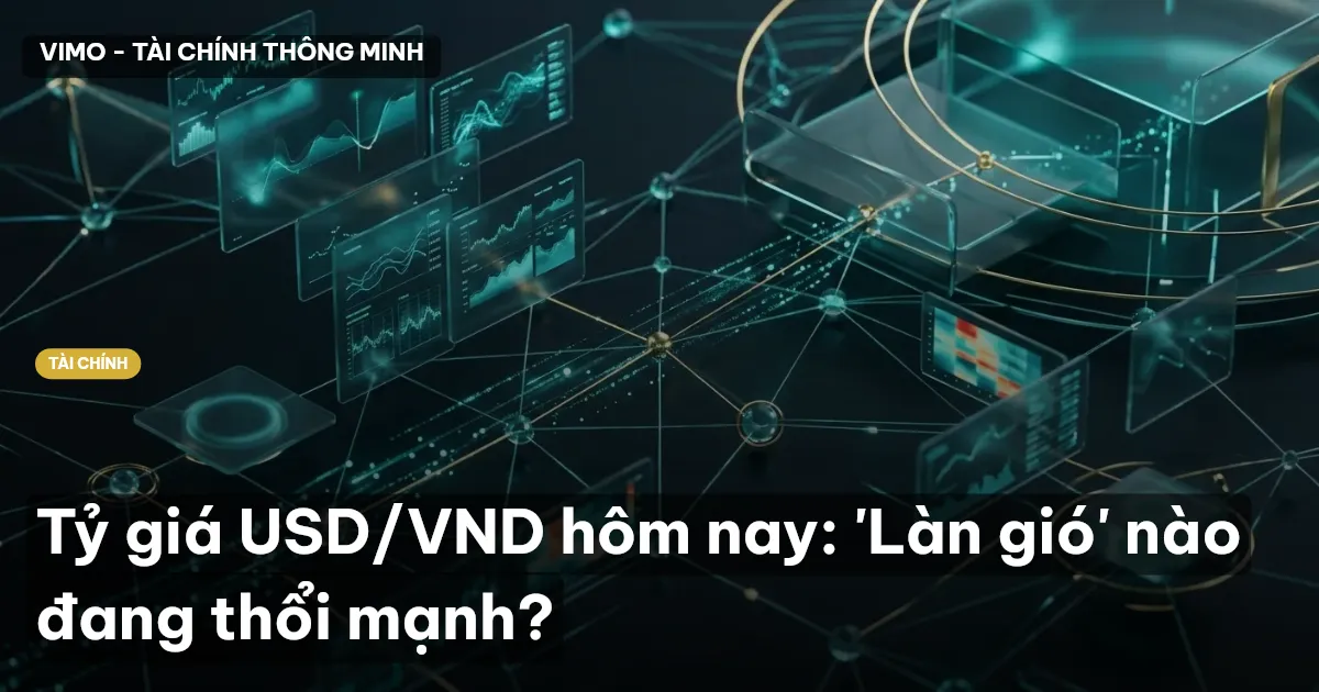 Tỷ giá USD/VND hôm nay: 'Làn gió' nào đang thổi mạnh?