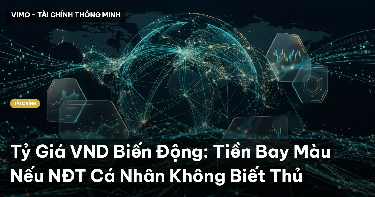 Tỷ Giá VND Biến Động: Tiền Bay Màu Nếu NĐT Cá Nhân Không Biết Thủ