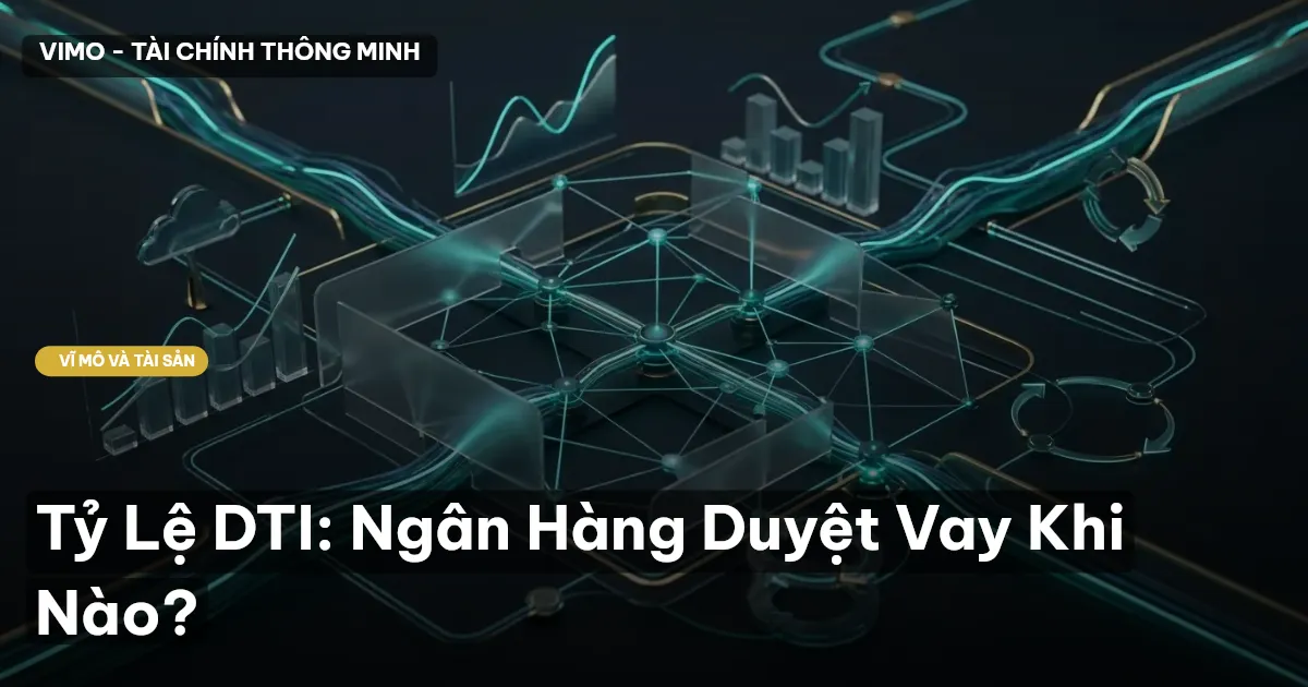 Tỷ Lệ DTI: Ngân Hàng Duyệt Vay Khi Nào?