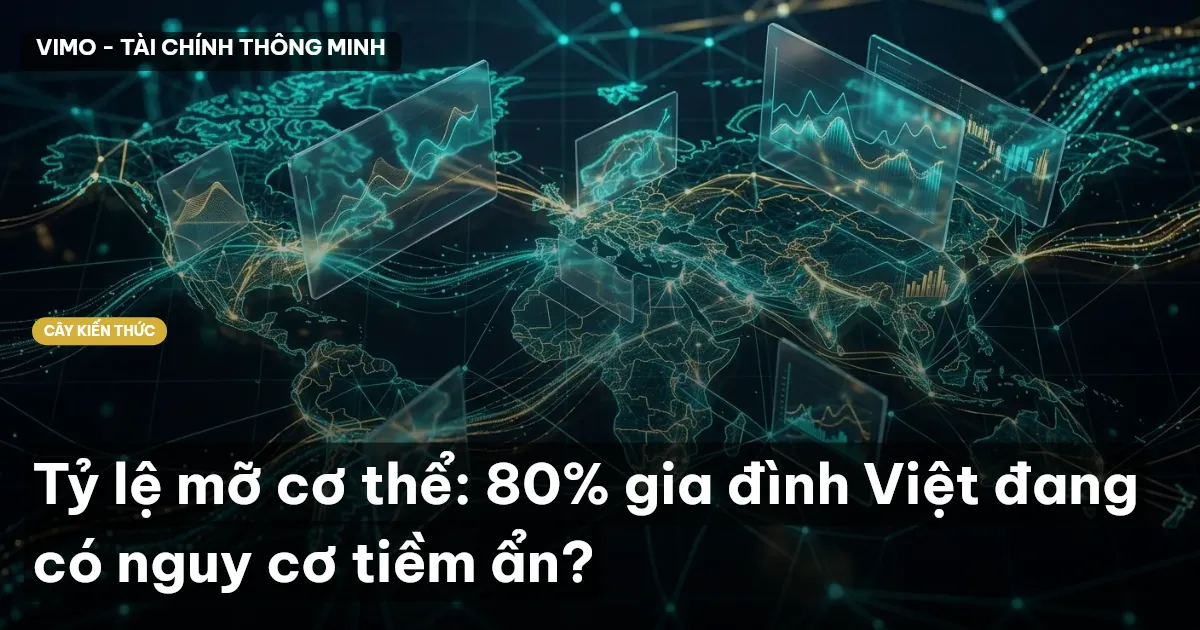 Tỷ lệ mỡ cơ thể: 80% gia đình Việt đang có nguy cơ tiềm ẩn?