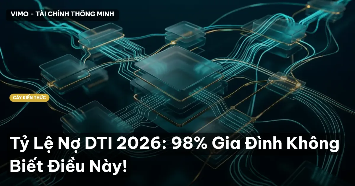 Tỷ Lệ Nợ DTI 2026: 98% Gia Đình Không Biết Điều Này!