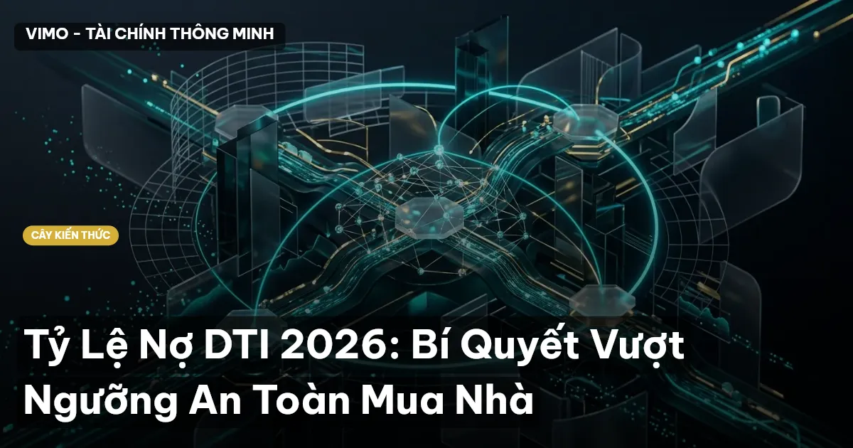 Tỷ Lệ Nợ DTI 2026: Bí Quyết Vượt Ngưỡng An Toàn Mua Nhà