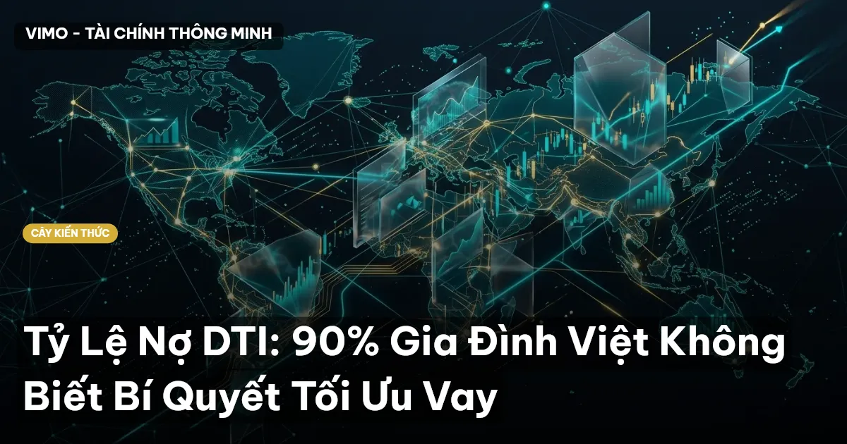 Tỷ Lệ Nợ DTI: 90% Gia Đình Việt Không Biết Bí Quyết Tối Ưu Vay