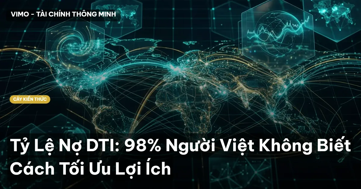 Tỷ Lệ Nợ DTI: 98% Người Việt Không Biết Cách Tối Ưu Lợi Ích