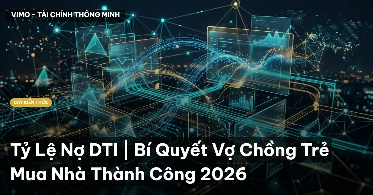 Tỷ Lệ Nợ DTI | Bí Quyết Vợ Chồng Trẻ Mua Nhà Thành Công 2026