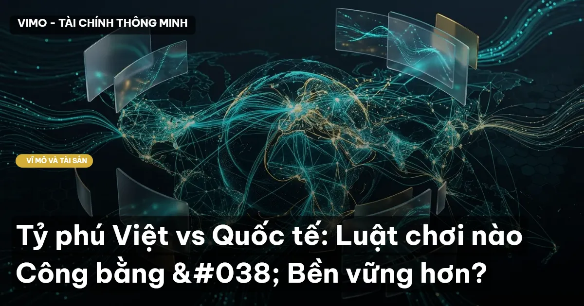 Tỷ phú Việt vs Quốc tế: Luật chơi nào Công bằng & Bền vững hơn?