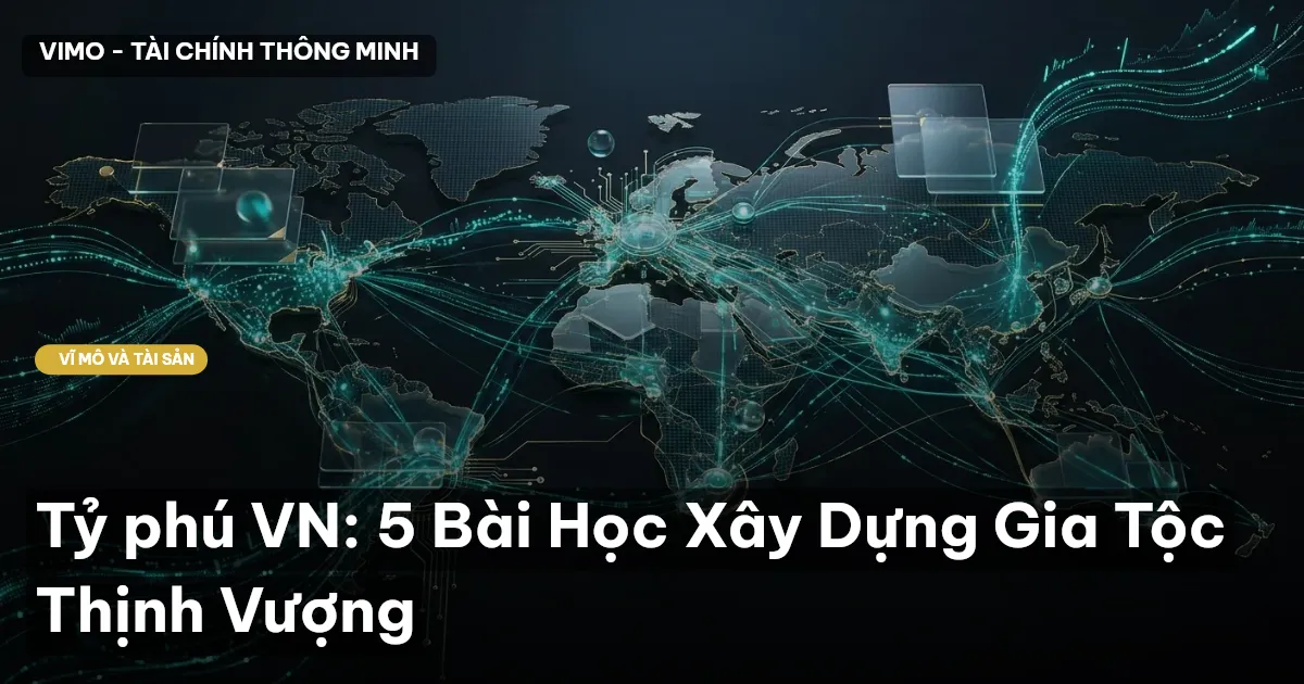 Tỷ phú VN: 5 Bài Học Xây Dựng Gia Tộc Thịnh Vượng