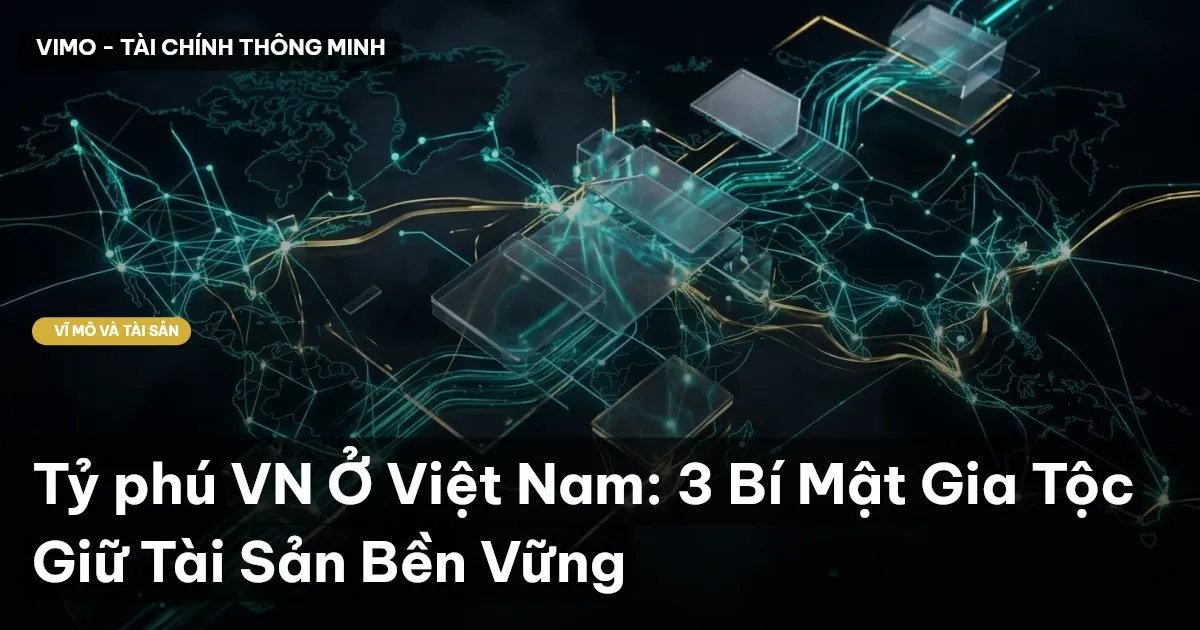 Tỷ phú VN Ở Việt Nam: 3 Bí Mật Gia Tộc Giữ Tài Sản Bền Vững