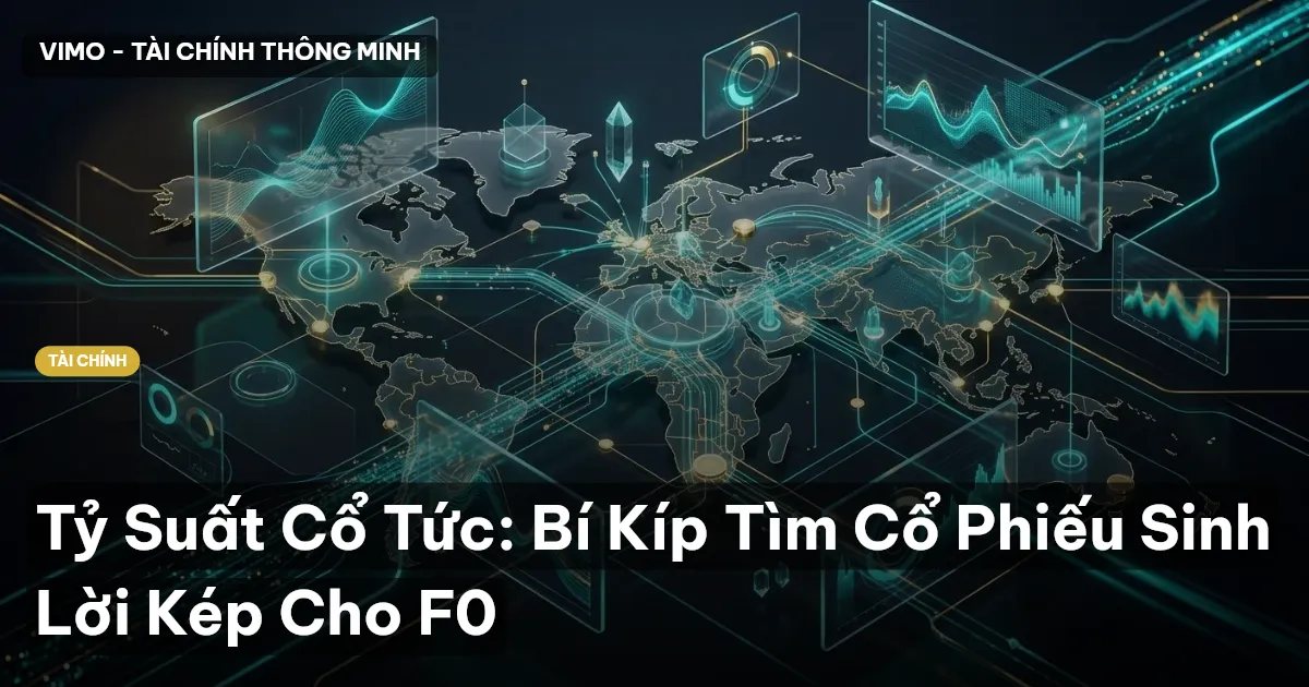 Tỷ Suất Cổ Tức: Bí Kíp Tìm Cổ Phiếu Sinh Lời Kép Cho F0