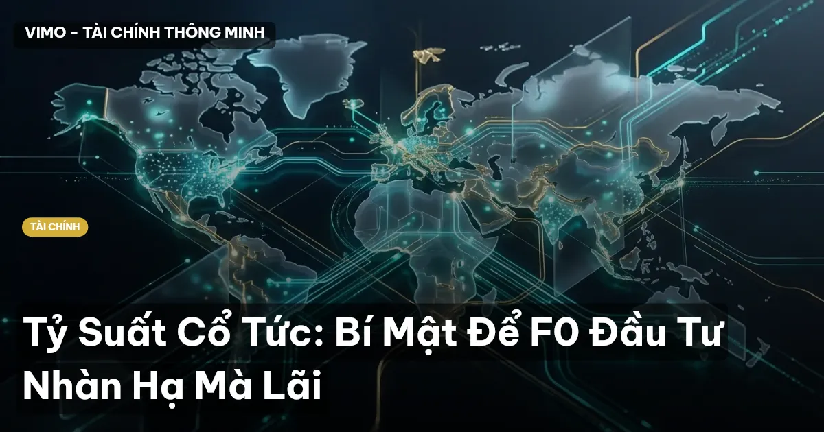 Tỷ Suất Cổ Tức: Bí Mật Để F0 Đầu Tư Nhàn Hạ Mà Lãi