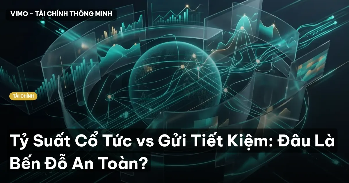 Tỷ Suất Cổ Tức vs Gửi Tiết Kiệm: Đâu Là Bến Đỗ An Toàn?