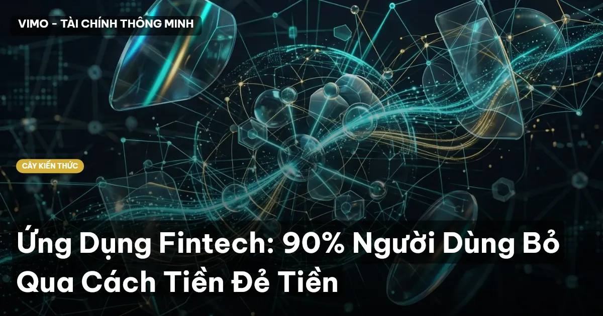 Ứng Dụng Fintech: 90% Người Dùng Bỏ Qua Cách Tiền Đẻ Tiền