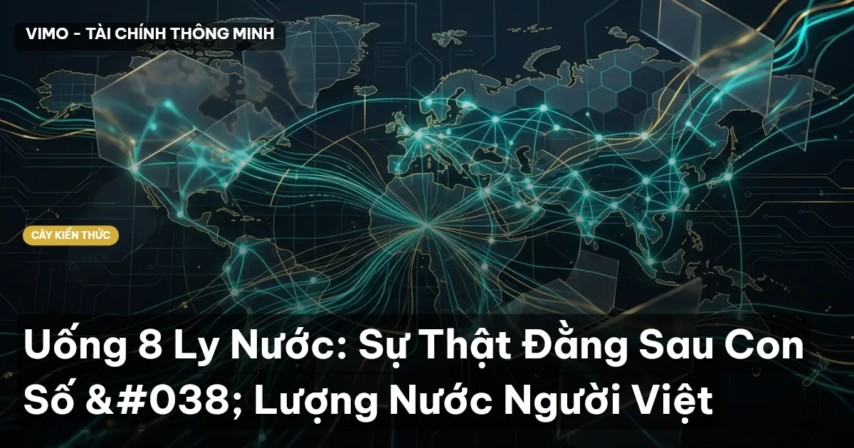 Uống 8 Ly Nước: Sự Thật Đằng Sau Con Số & Lượng Nước Người Việt
