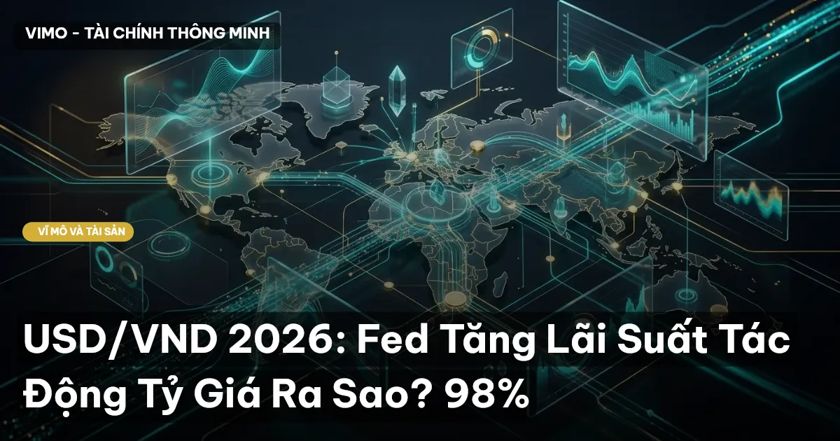 USD/VND 2026: Fed Tăng Lãi Suất Tác Động Tỷ Giá Ra Sao? 98%