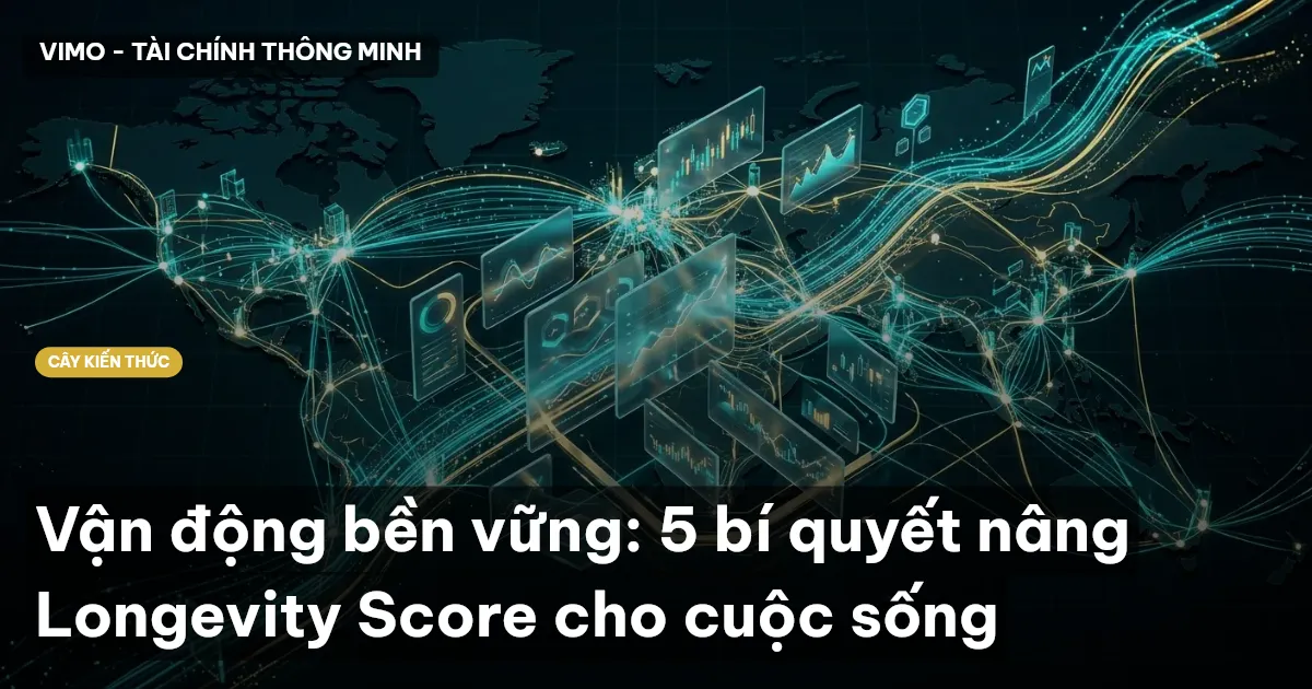 Vận động bền vững: 5 bí quyết nâng Longevity Score cho cuộc sống
