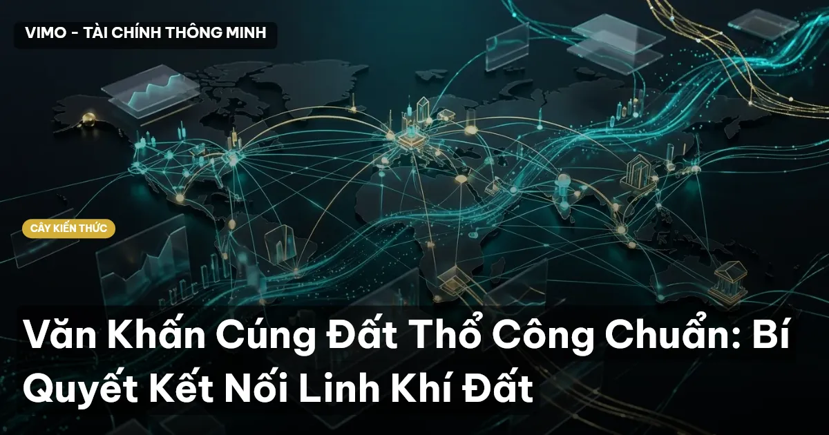 Văn Khấn Cúng Đất Thổ Công Chuẩn: Bí Quyết Kết Nối Linh Khí Đất