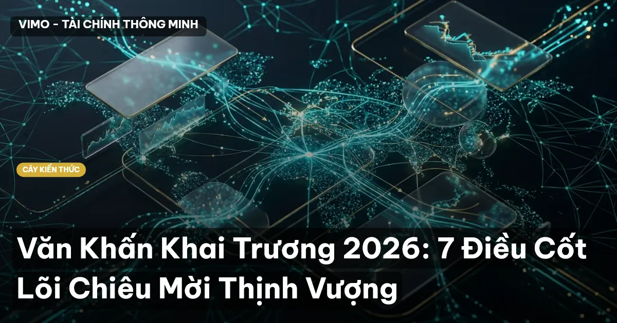 Văn Khấn Khai Trương 2026: 7 Điều Cốt Lõi Chiêu Mời Thịnh Vượng