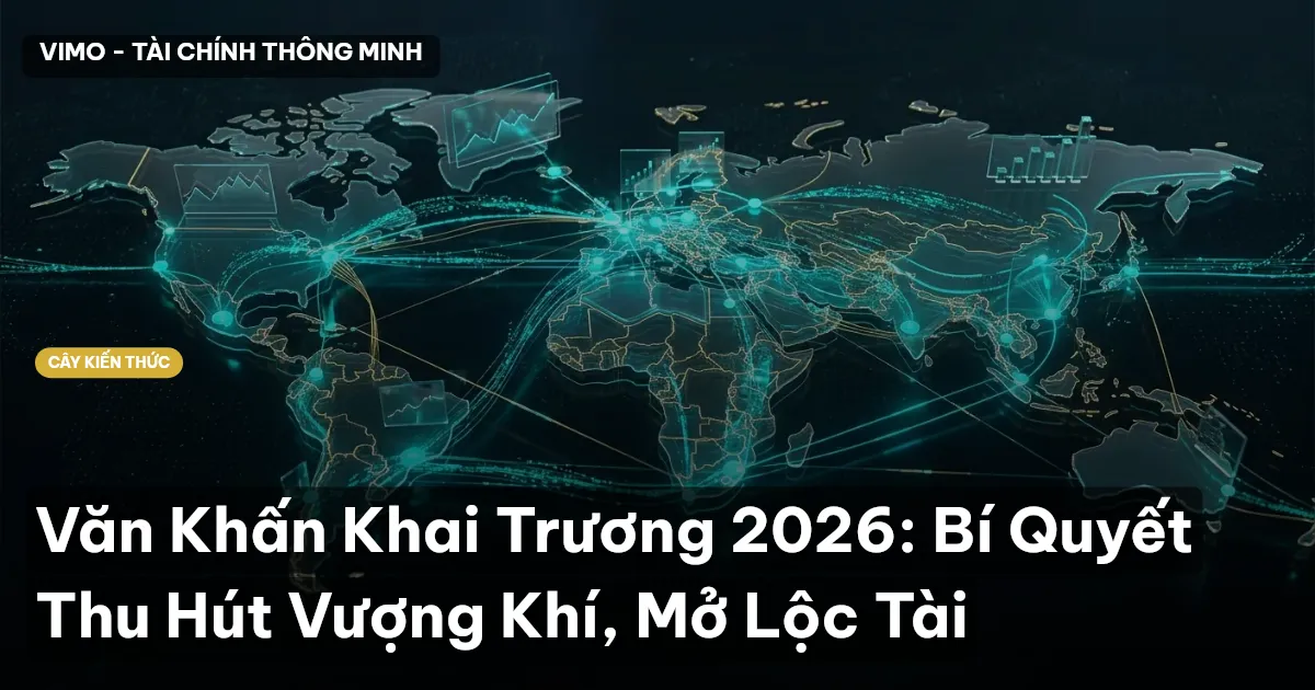 Văn Khấn Khai Trương 2026: Bí Quyết Thu Hút Vượng Khí, Mở Lộc Tài
