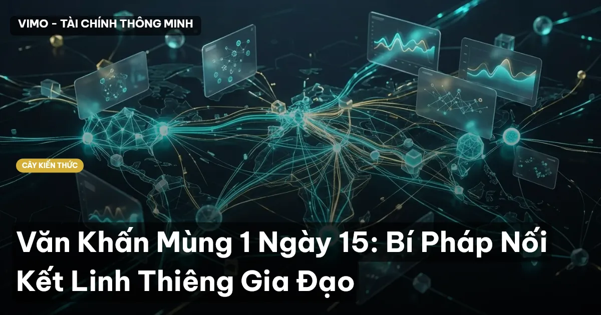 Văn Khấn Mùng 1 Ngày 15: Bí Pháp Nối Kết Linh Thiêng Gia Đạo