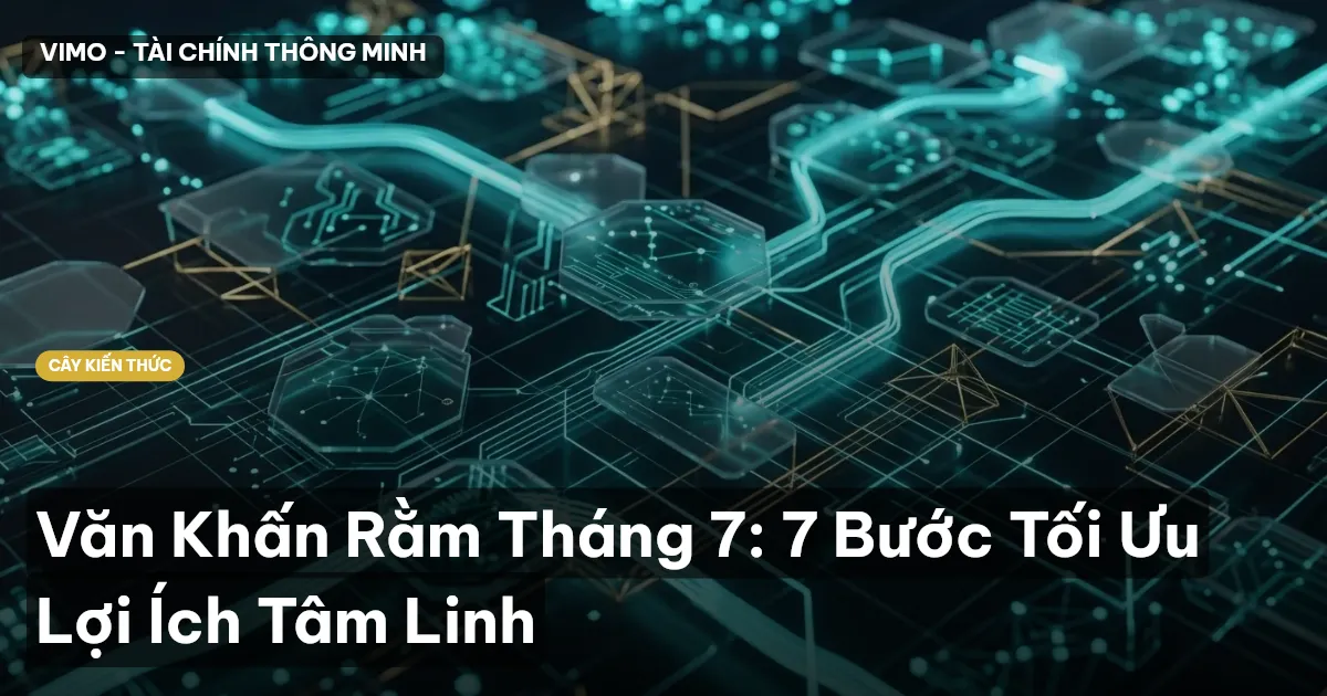 Văn Khấn Rằm Tháng 7: 7 Bước Tối Ưu Lợi Ích Tâm Linh