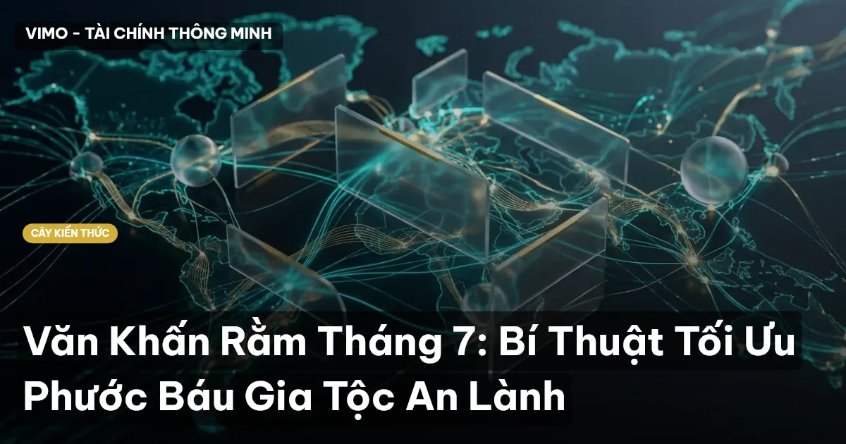 Văn Khấn Rằm Tháng 7: Bí Thuật Tối Ưu Phước Báu Gia Tộc An Lành
