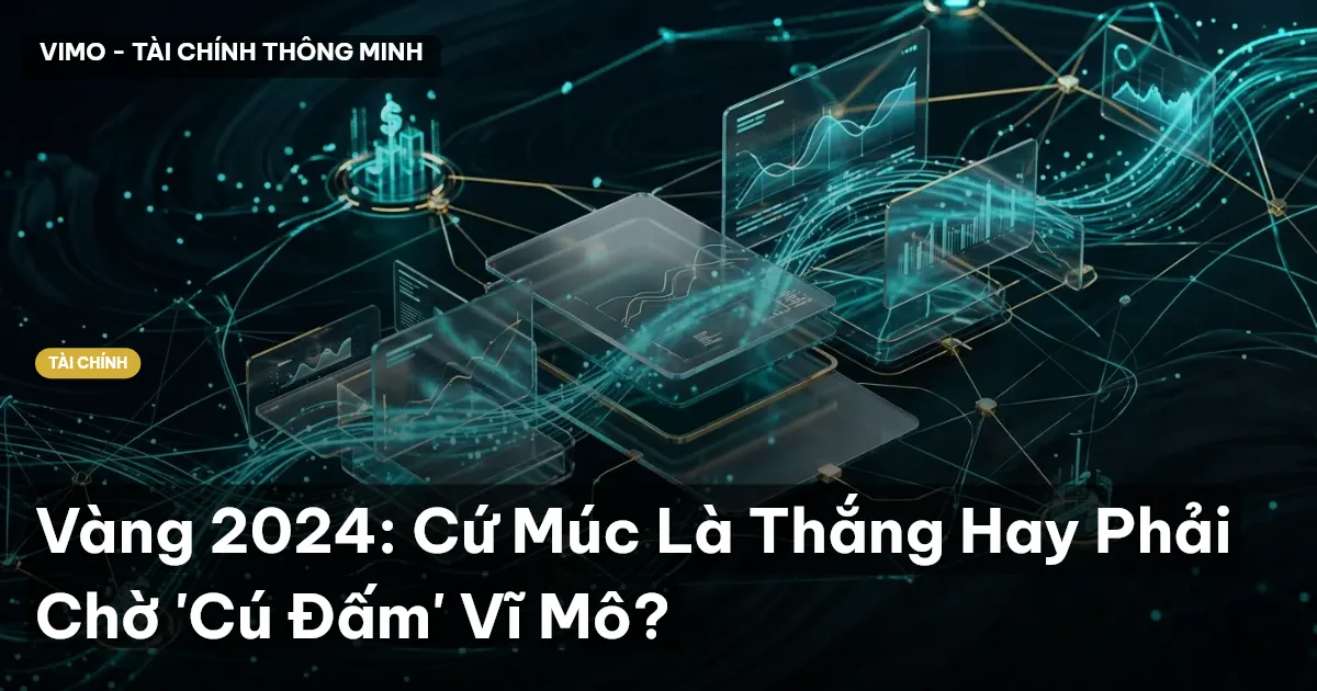 Vàng 2024: Cứ Múc Là Thắng Hay Phải Chờ 'Cú Đấm' Vĩ Mô?