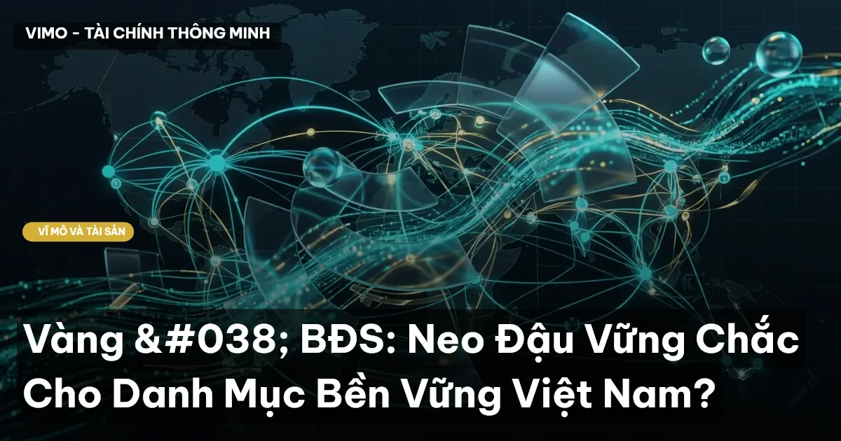 Vàng & BĐS: Neo Đậu Vững Chắc Cho Danh Mục Bền Vững Việt Nam?