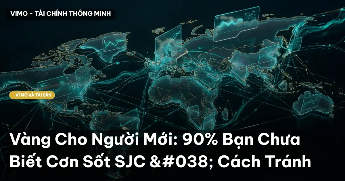 Vàng Cho Người Mới: 90% Bạn Chưa Biết Cơn Sốt SJC & Cách Tránh