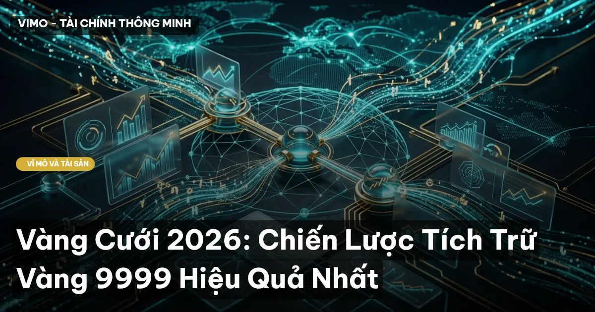 Vàng Cưới 2026: Chiến Lược Tích Trữ Vàng 9999 Hiệu Quả Nhất
