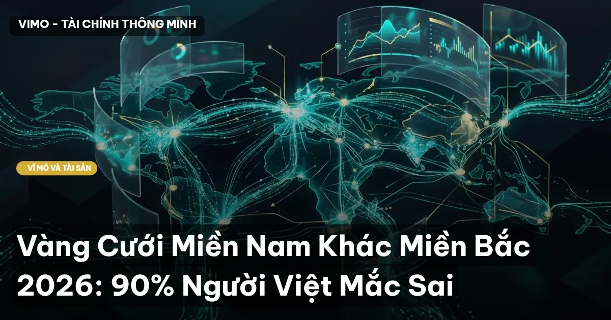 Vàng Cưới Miền Nam Khác Miền Bắc 2026: 90% Người Việt Mắc Sai