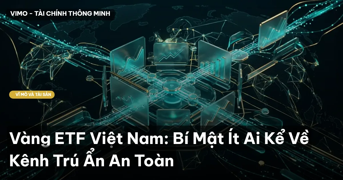 Vàng ETF Việt Nam: Bí Mật Ít Ai Kể Về Kênh Trú Ẩn An Toàn
