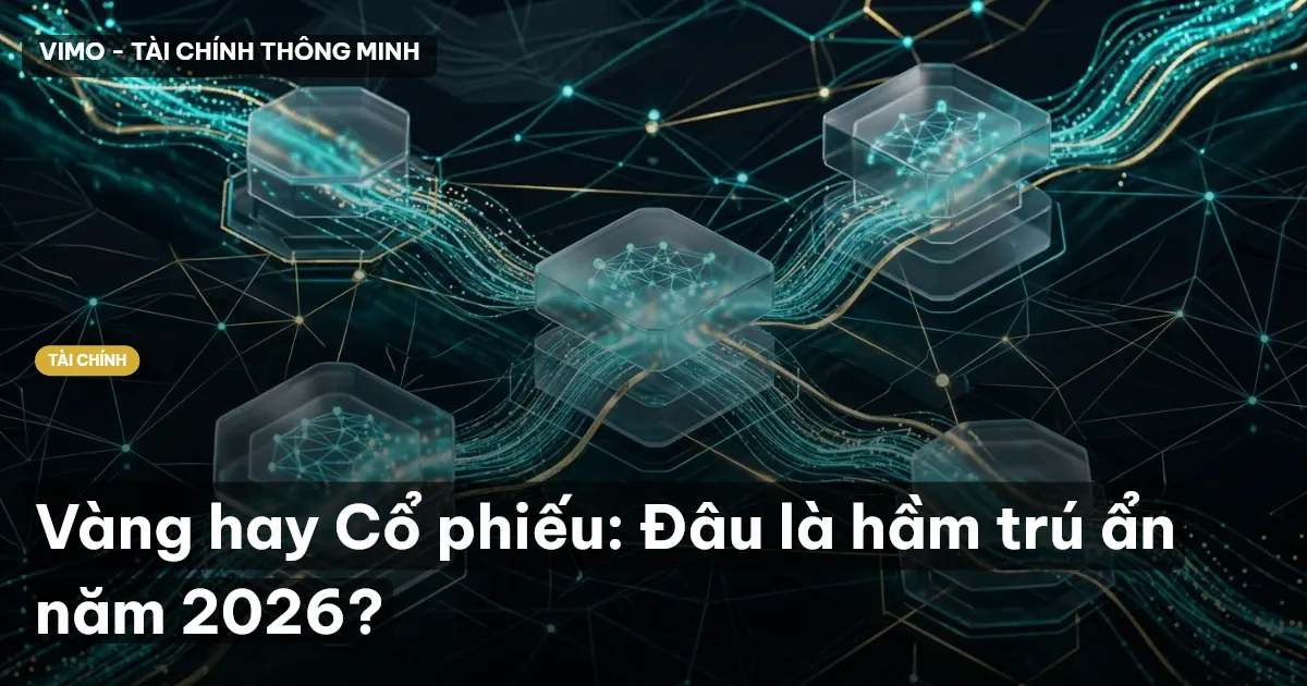 Vàng hay Cổ phiếu: Đâu là hầm trú ẩn năm 2026?