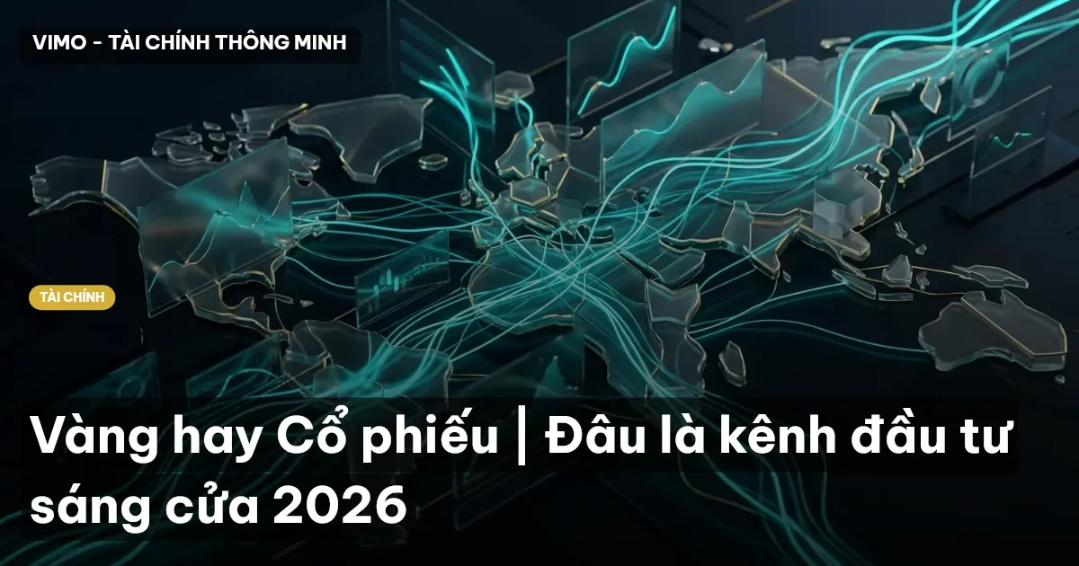 Vàng hay Cổ phiếu | Đâu là kênh đầu tư sáng cửa 2026