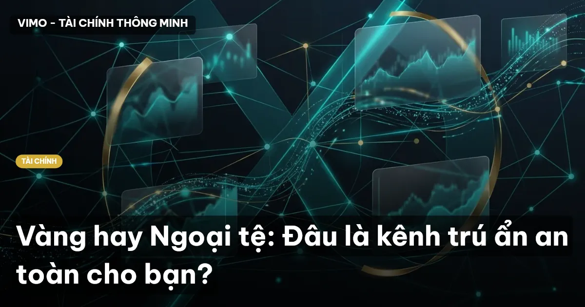Vàng hay Ngoại tệ: Đâu là kênh trú ẩn an toàn cho bạn?