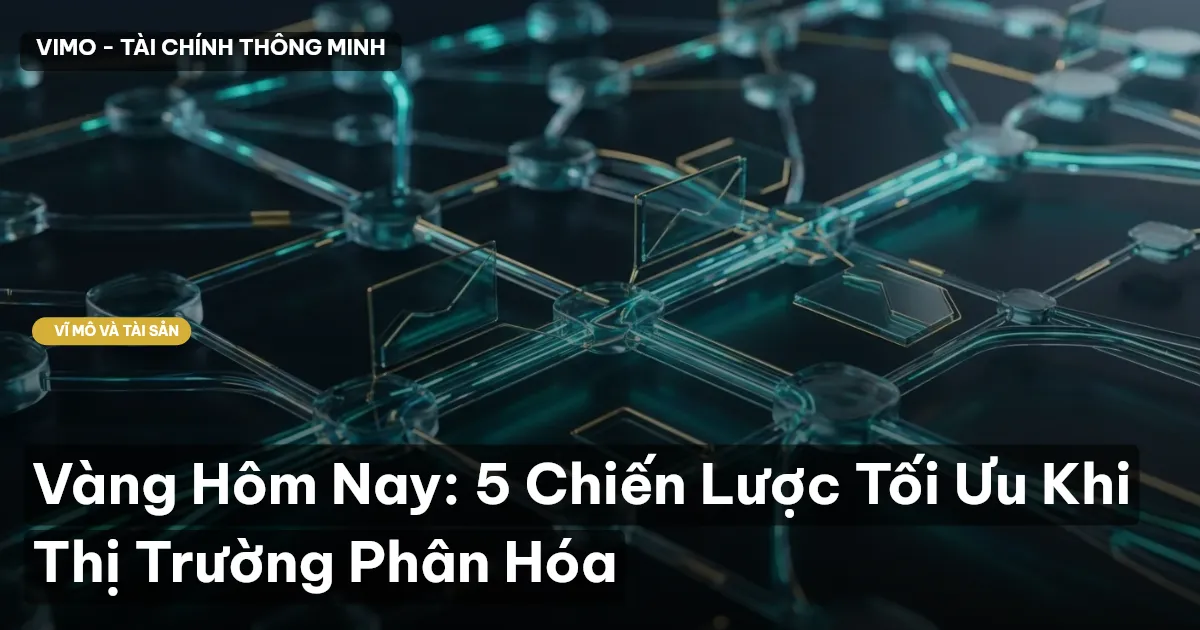 Vàng Hôm Nay: 5 Chiến Lược Tối Ưu Khi Thị Trường Phân Hóa