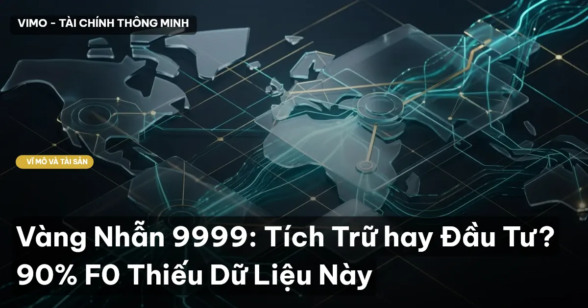 Vàng Nhẫn 9999: Tích Trữ hay Đầu Tư? 90% F0 Thiếu Dữ Liệu Này