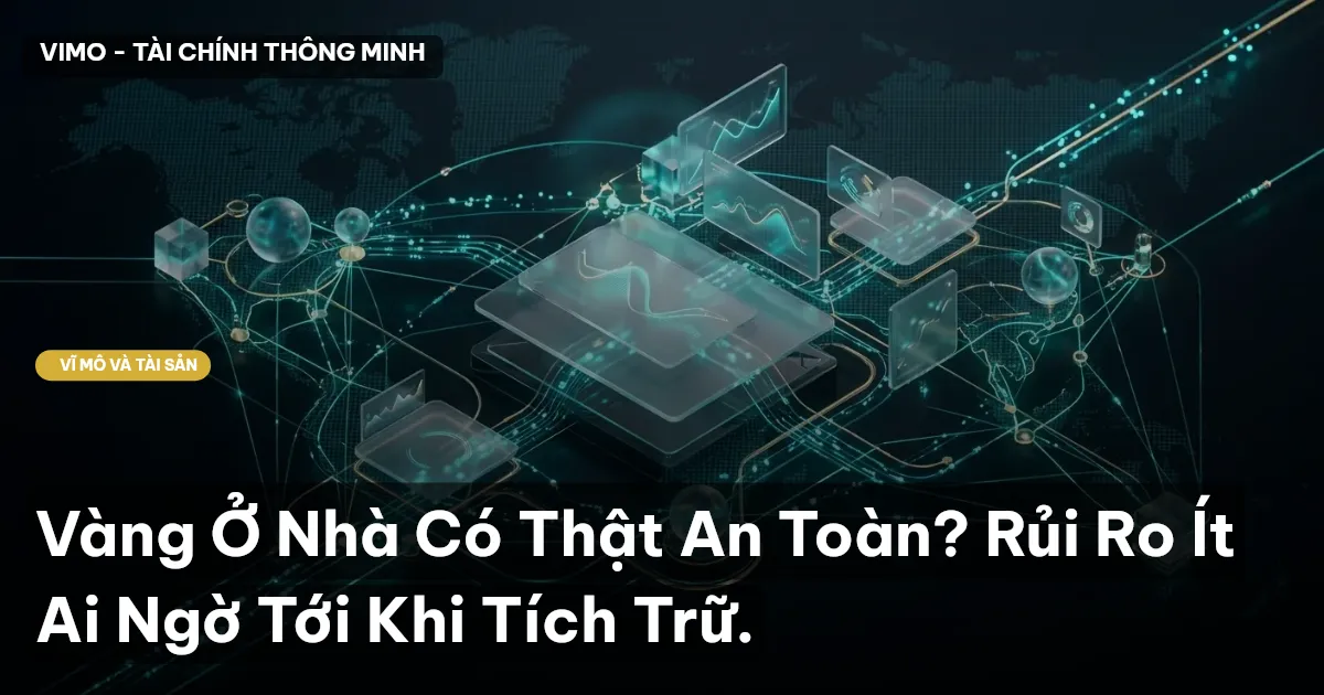 Vàng Ở Nhà Có Thật An Toàn? Rủi Ro Ít Ai Ngờ Tới Khi Tích Trữ.