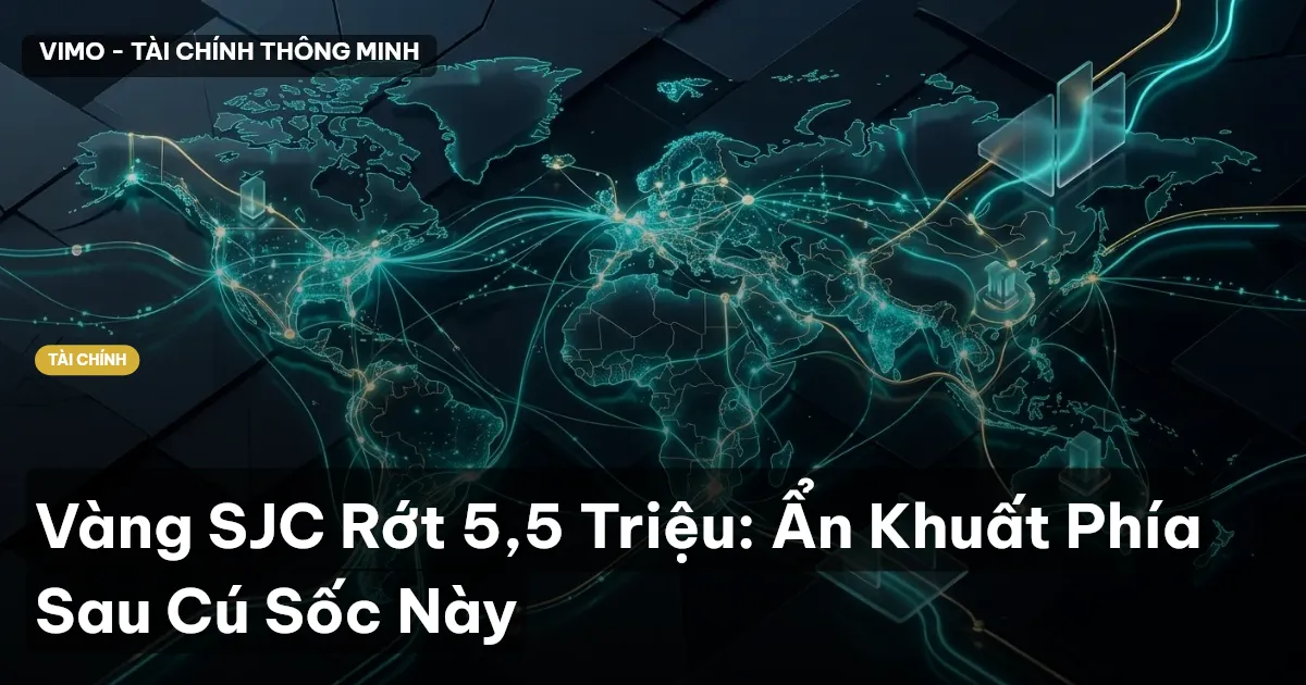 Vàng SJC Rớt 5,5 Triệu: Ẩn Khuất Phía Sau Cú Sốc Này