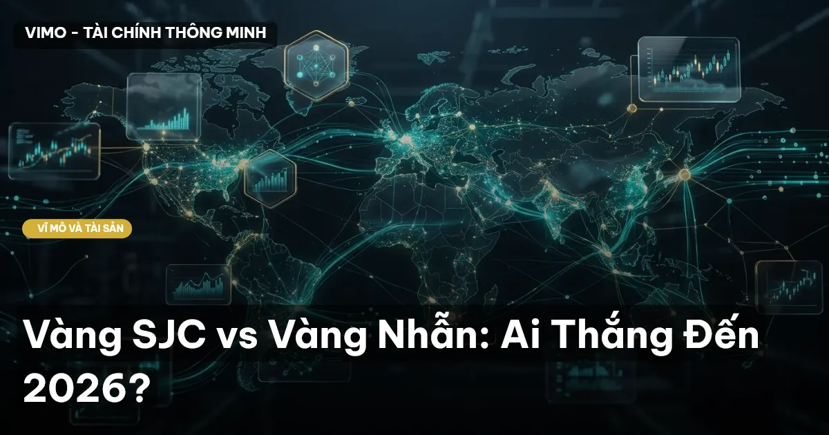 Vàng SJC vs Vàng Nhẫn: Ai Thắng Đến 2026?