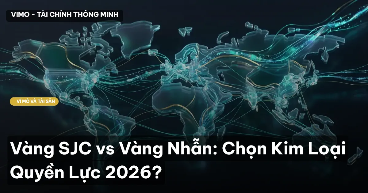 Vàng SJC vs Vàng Nhẫn: Chọn Kim Loại Quyền Lực 2026?