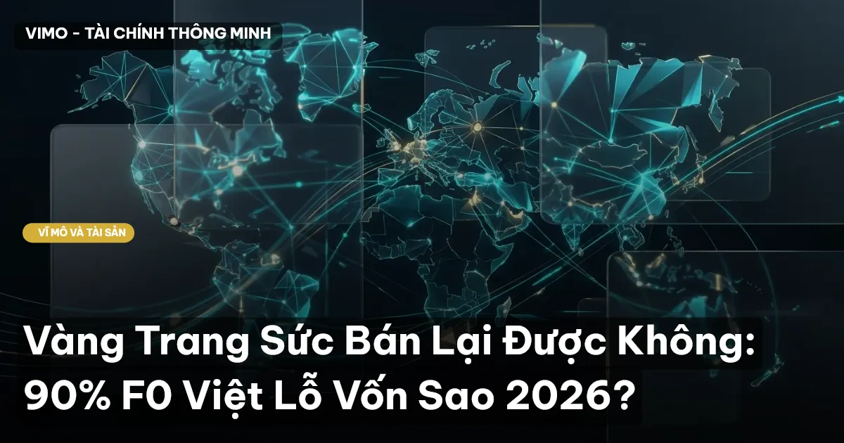 Vàng Trang Sức Bán Lại Được Không: 90% F0 Việt Lỗ Vốn Sao 2026?